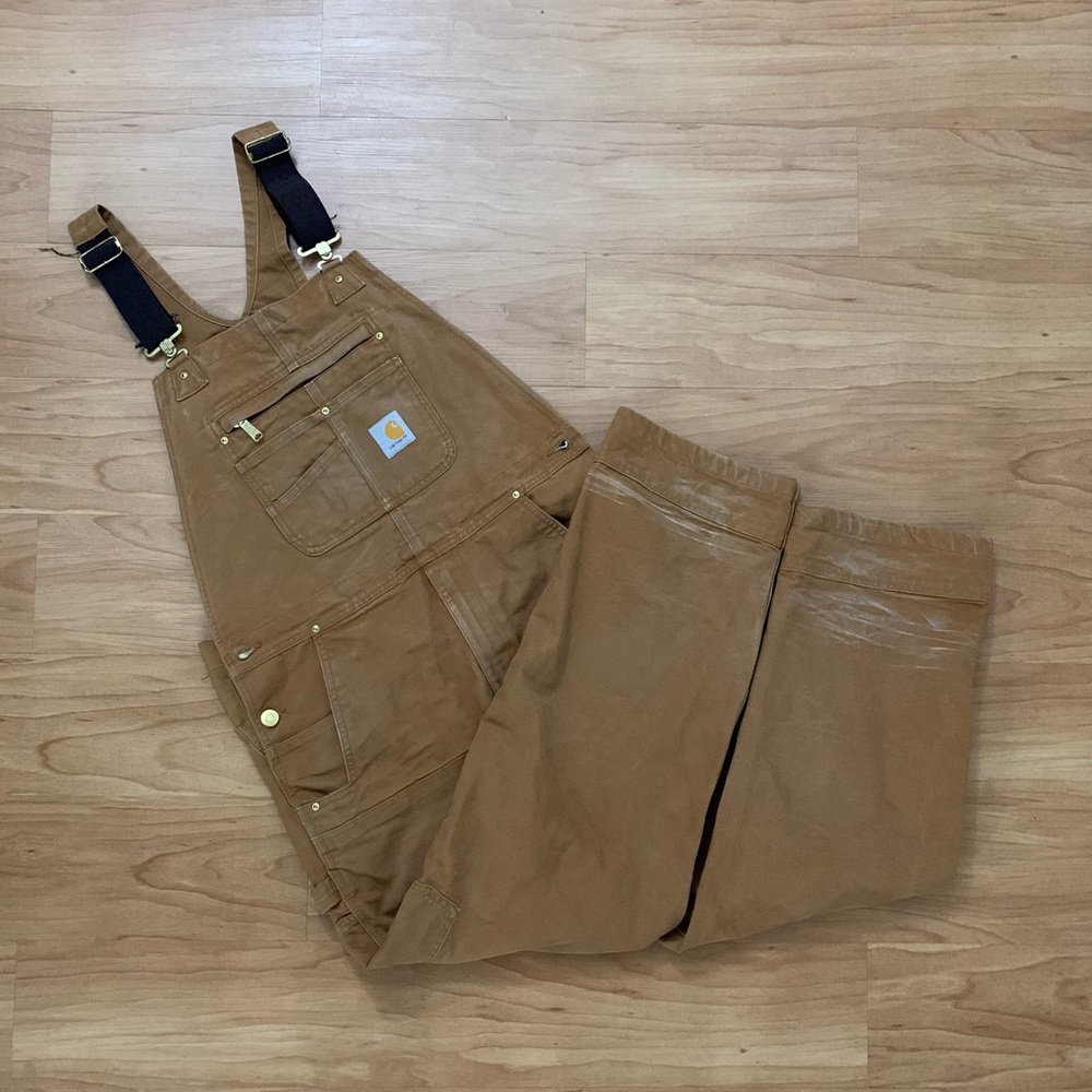 📙Carhartt Double-Knee Workwear Overalls (34x32)